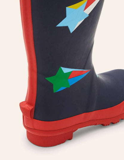 Wellies-College Navy Stars