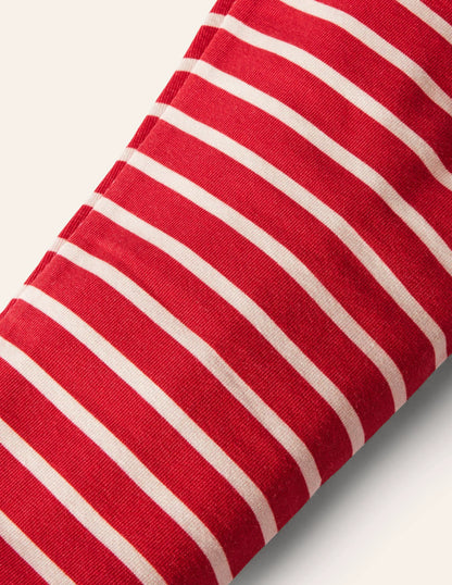 Fun Leggings-Rockabilly Red/ Ivory