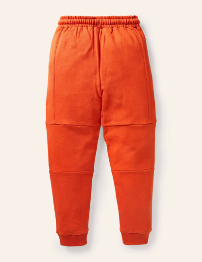 Warrior Knee Sweatpants-Autumn Maple Orange