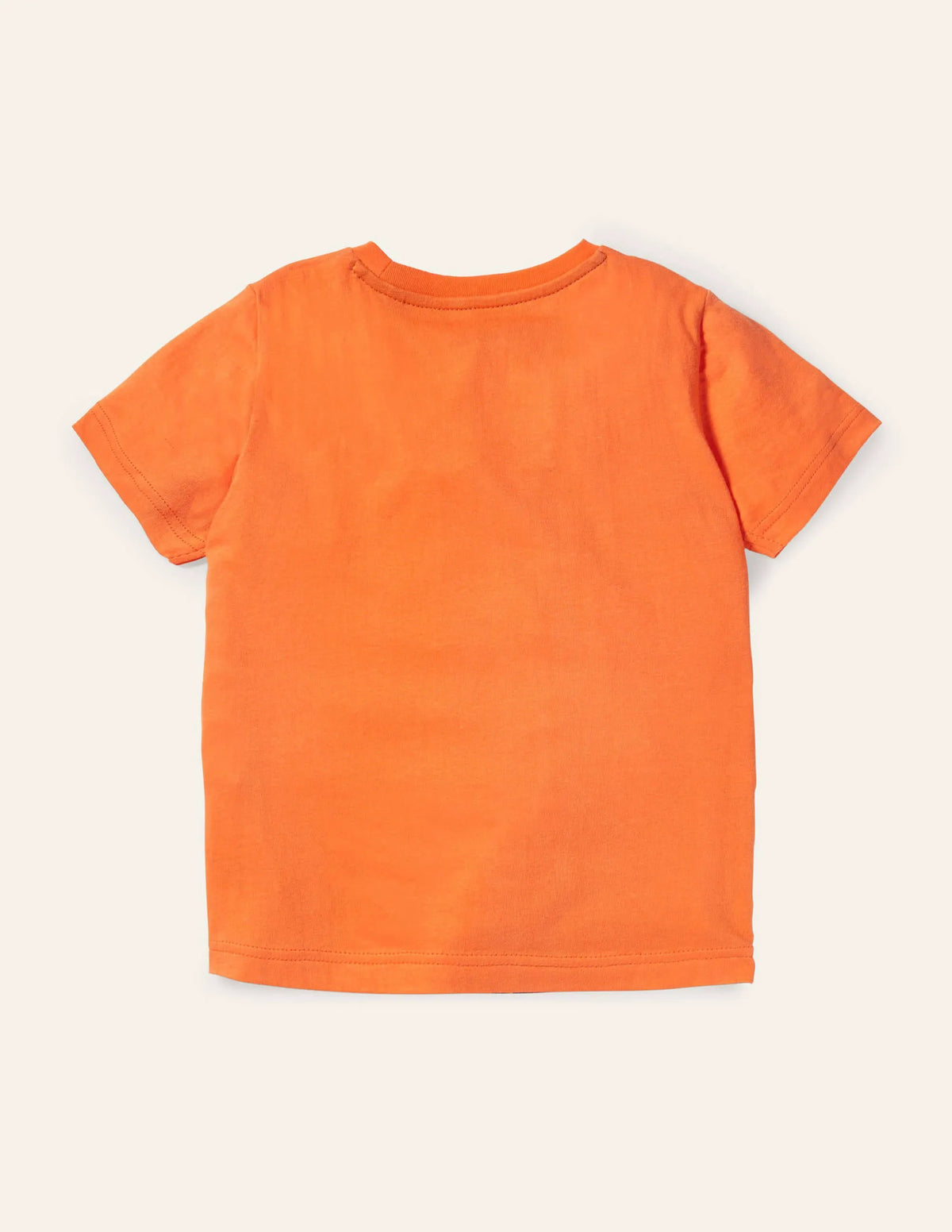 Lift-the-flap Travel T-shirt-Satsuma Orange Aeroplane