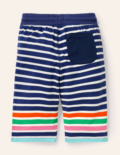Jersey Baggies-Classic Navy/Ivory Multi