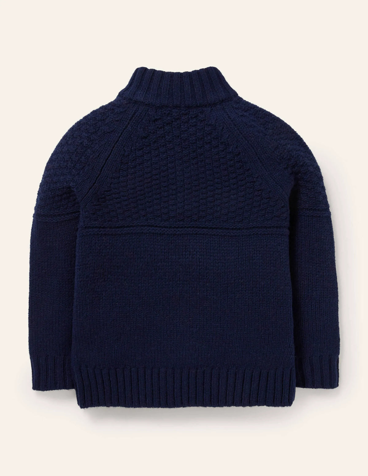 Half-zip sweater-College Navy