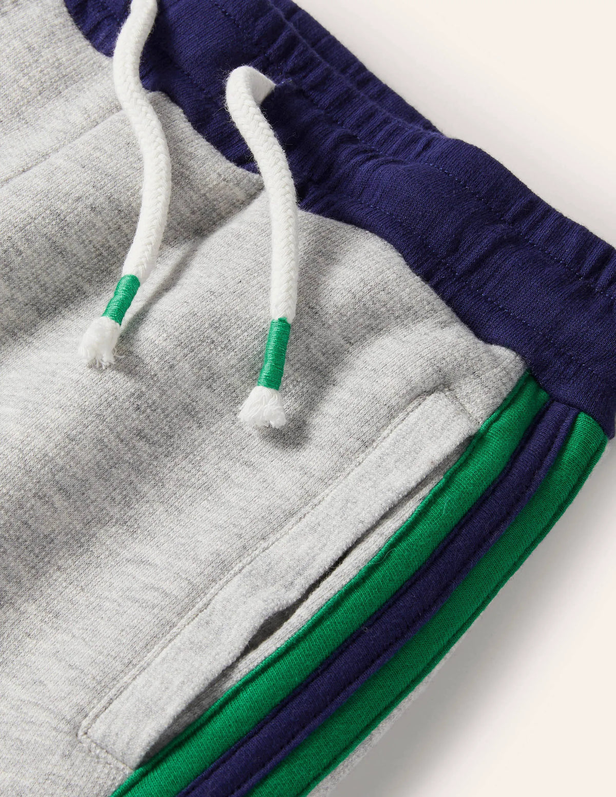 Shaggy-lined Joggers-Grey Marl