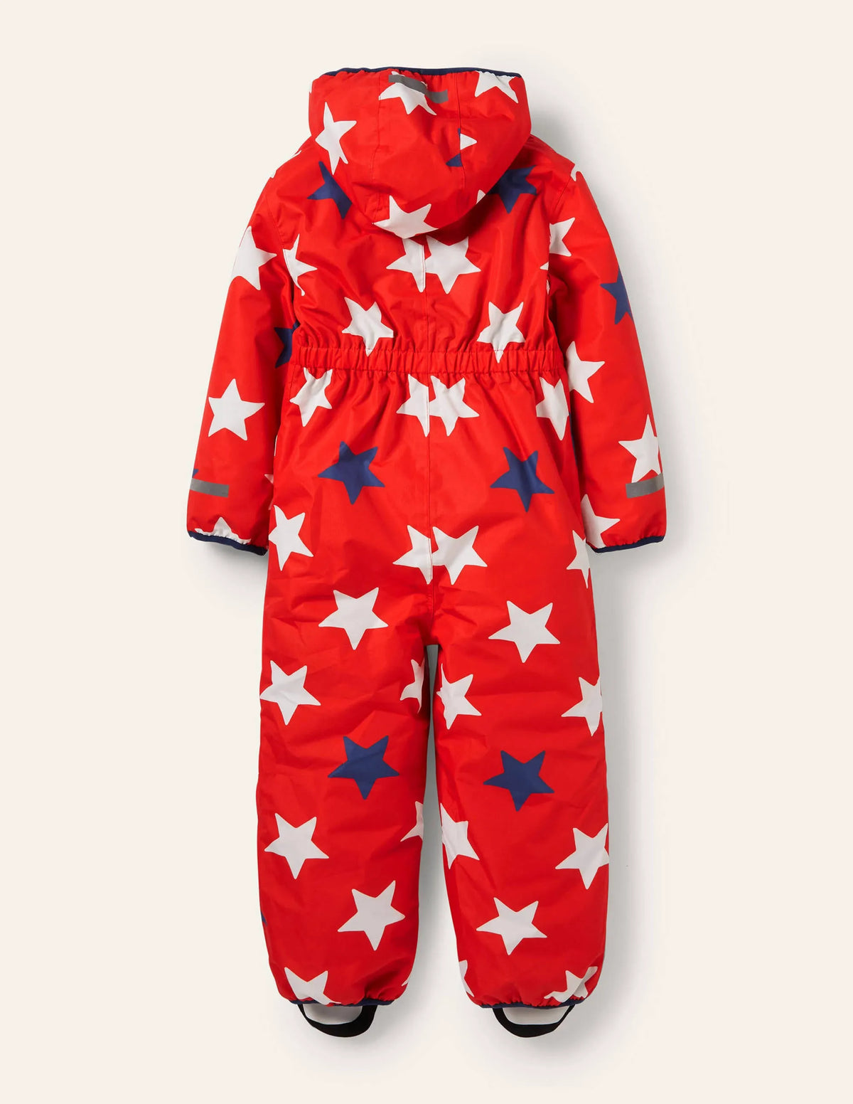 Waterproof Puddle Suit-Rockabilly Red Stars