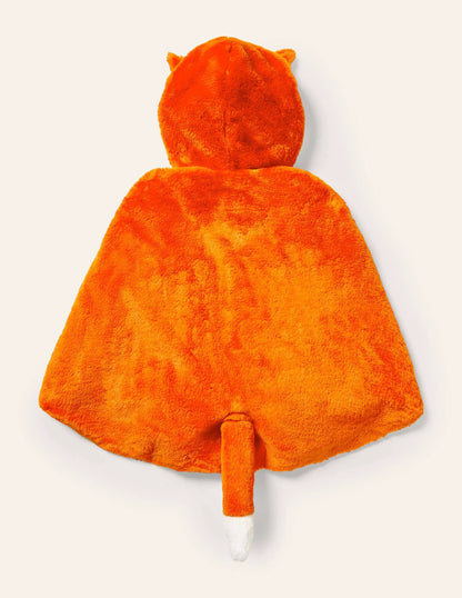 Fancy Dress Faux Fur Cape-Mandarin Fox