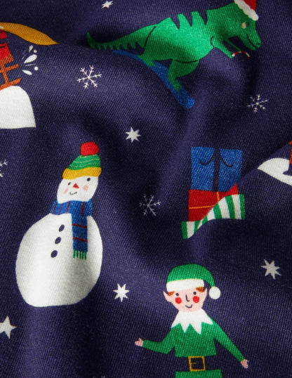 Twin Pack Snug Pajamas-Starboard Festive Friends