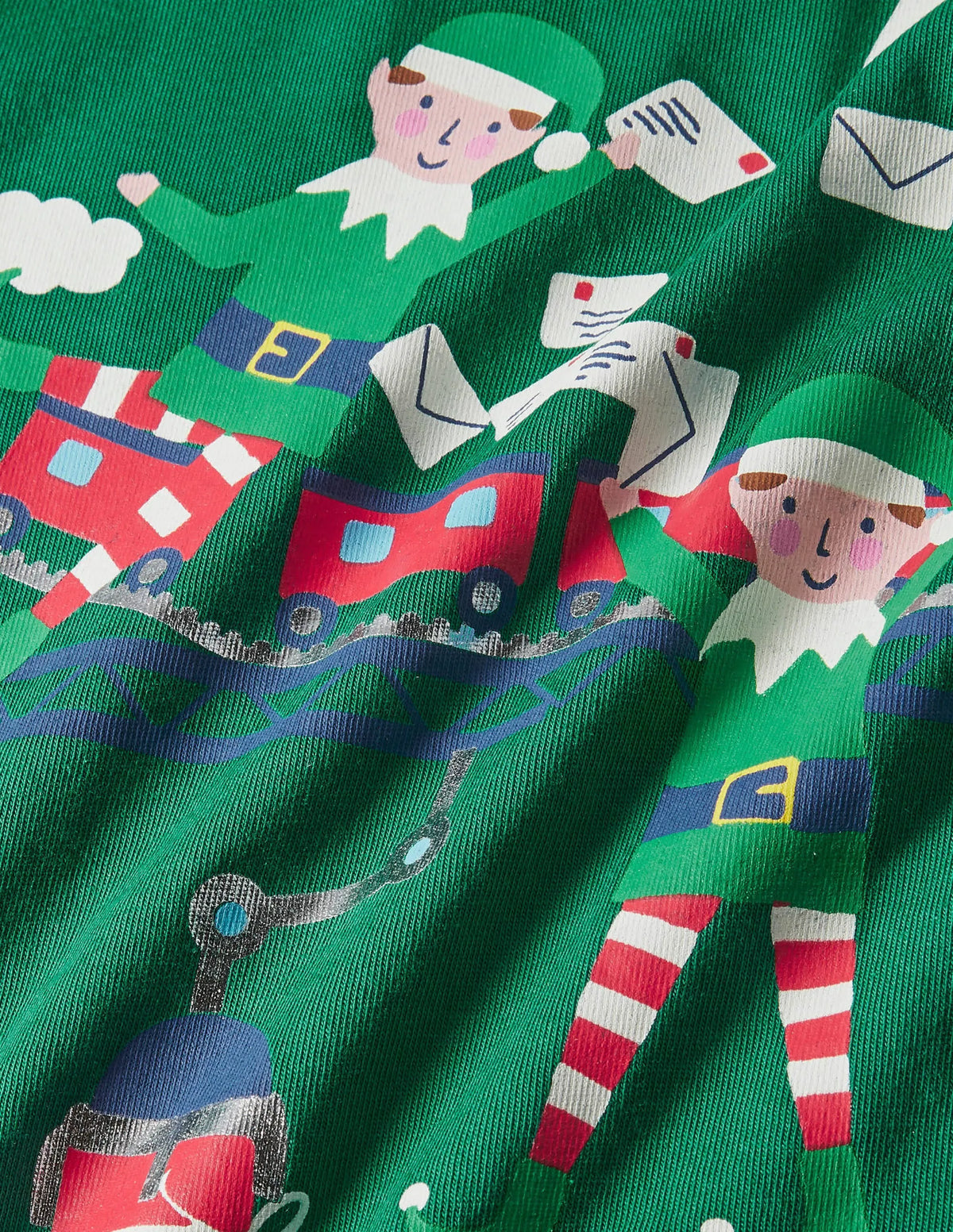 Christmas Deliveries T-shirt-Highland Green Elf Factory