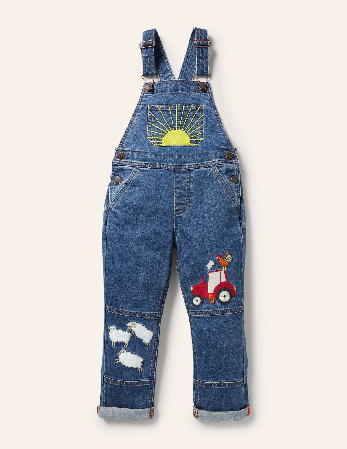 Fun Overalls-Dark Vintage Weather