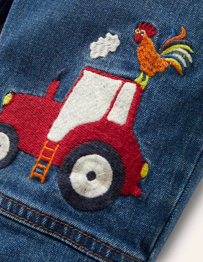 Fun Overalls-Dark Vintage Weather