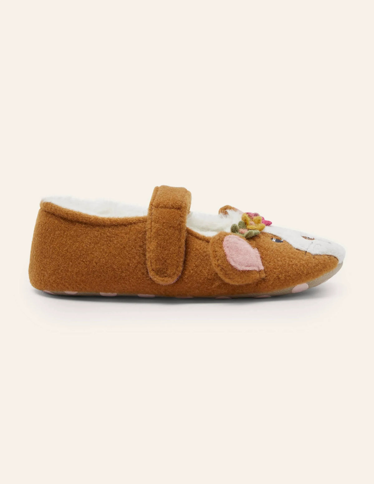 Novelty Slippers-Brown Guinea Pig