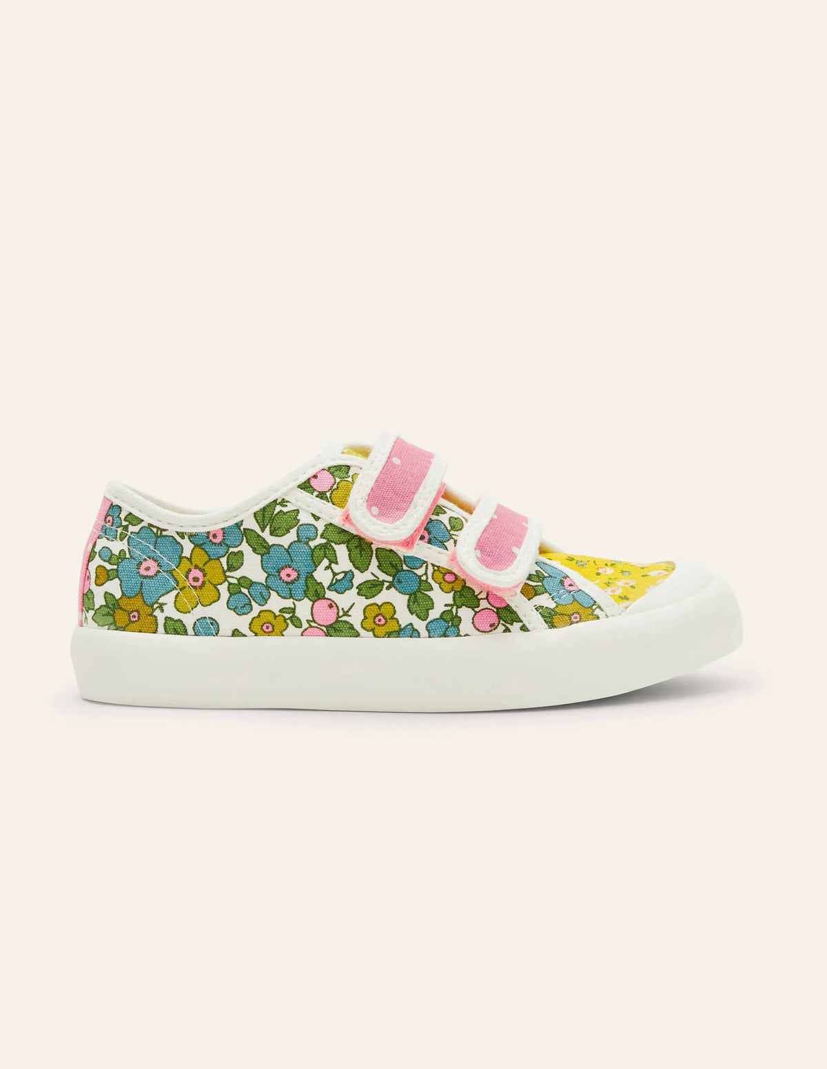 Hotch Potch Canvas Sneakers-Multi Floral