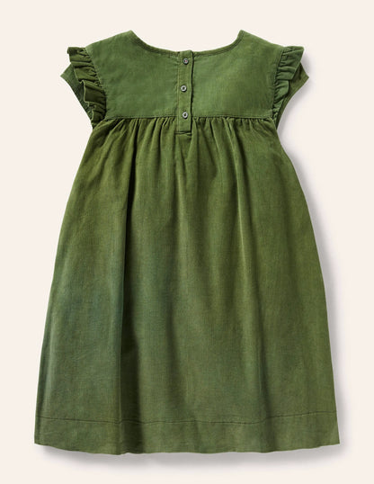 Easy Everyday Dress-Willow Green