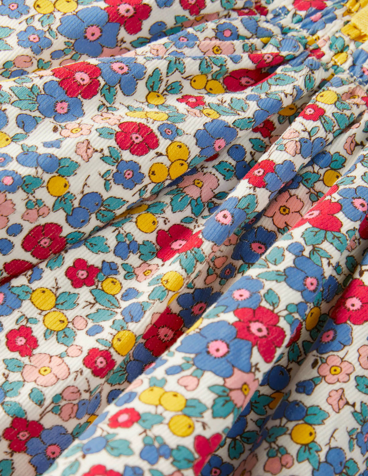 Woven Twirly Skirt-Multi Apple Blossom Floral