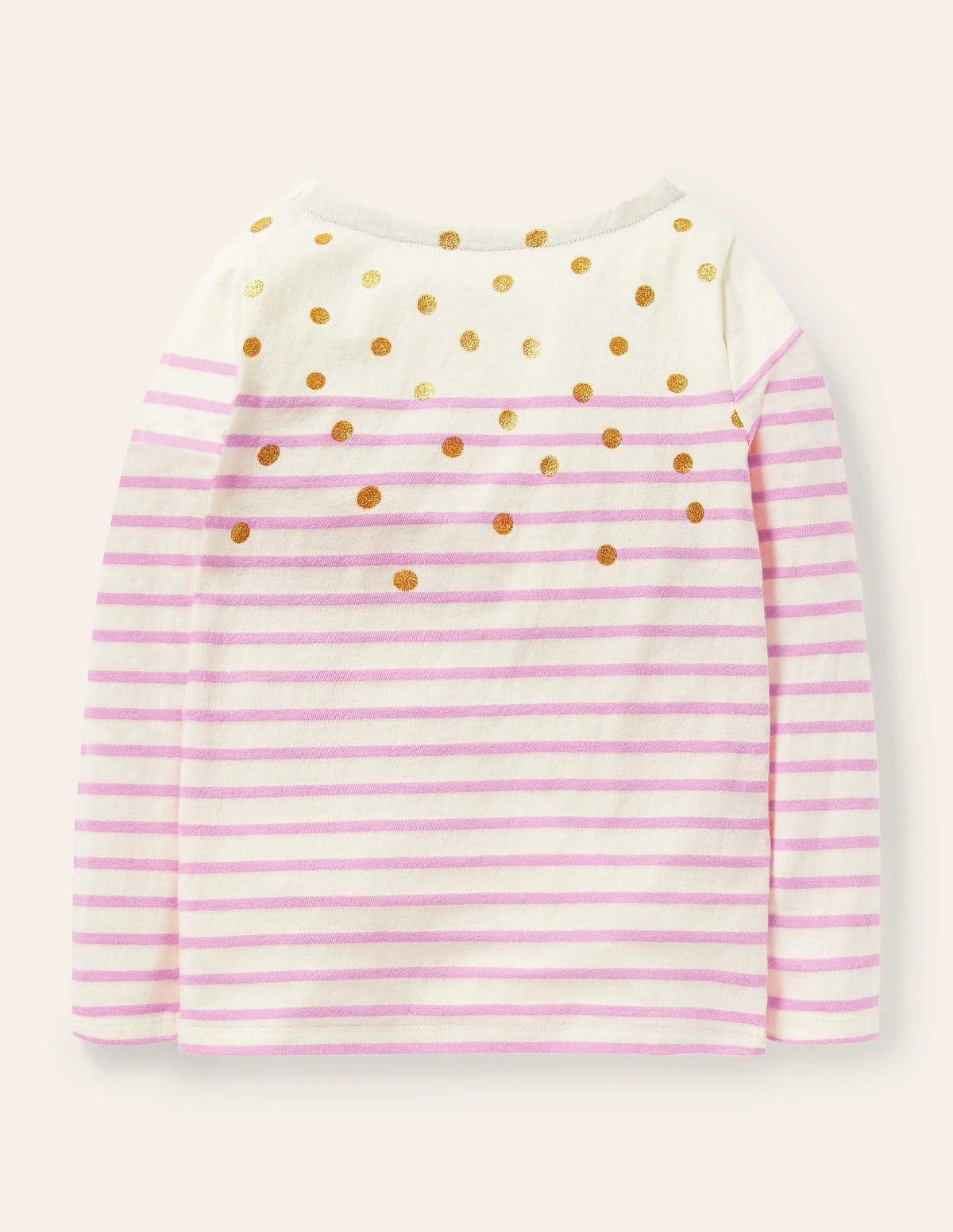Fun Breton-Ivory/Lilac Gold Spot
