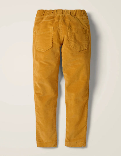Cord Leggings-Honeycomb Yellow