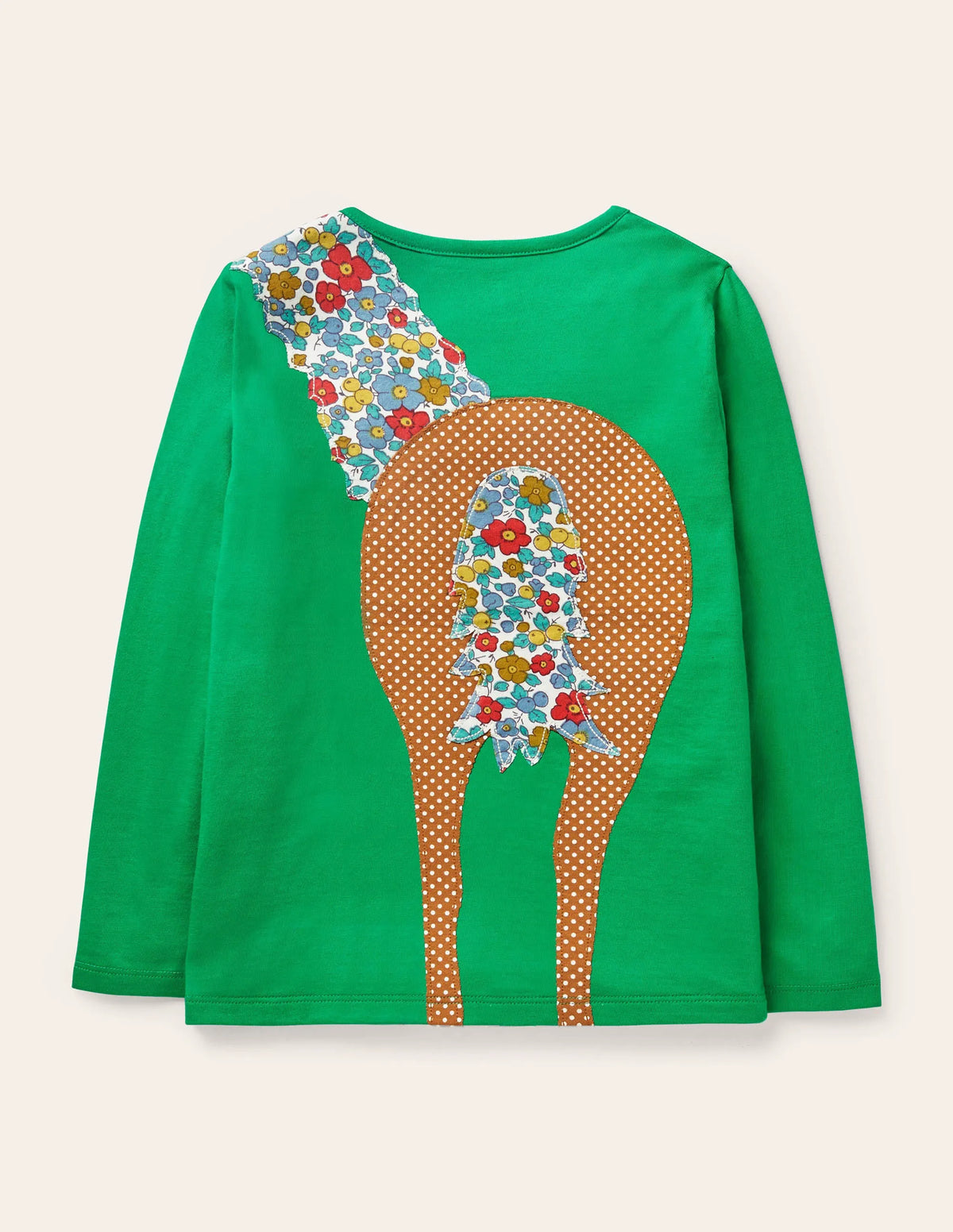 Front & Back T-shirt-Green Pepper Horse