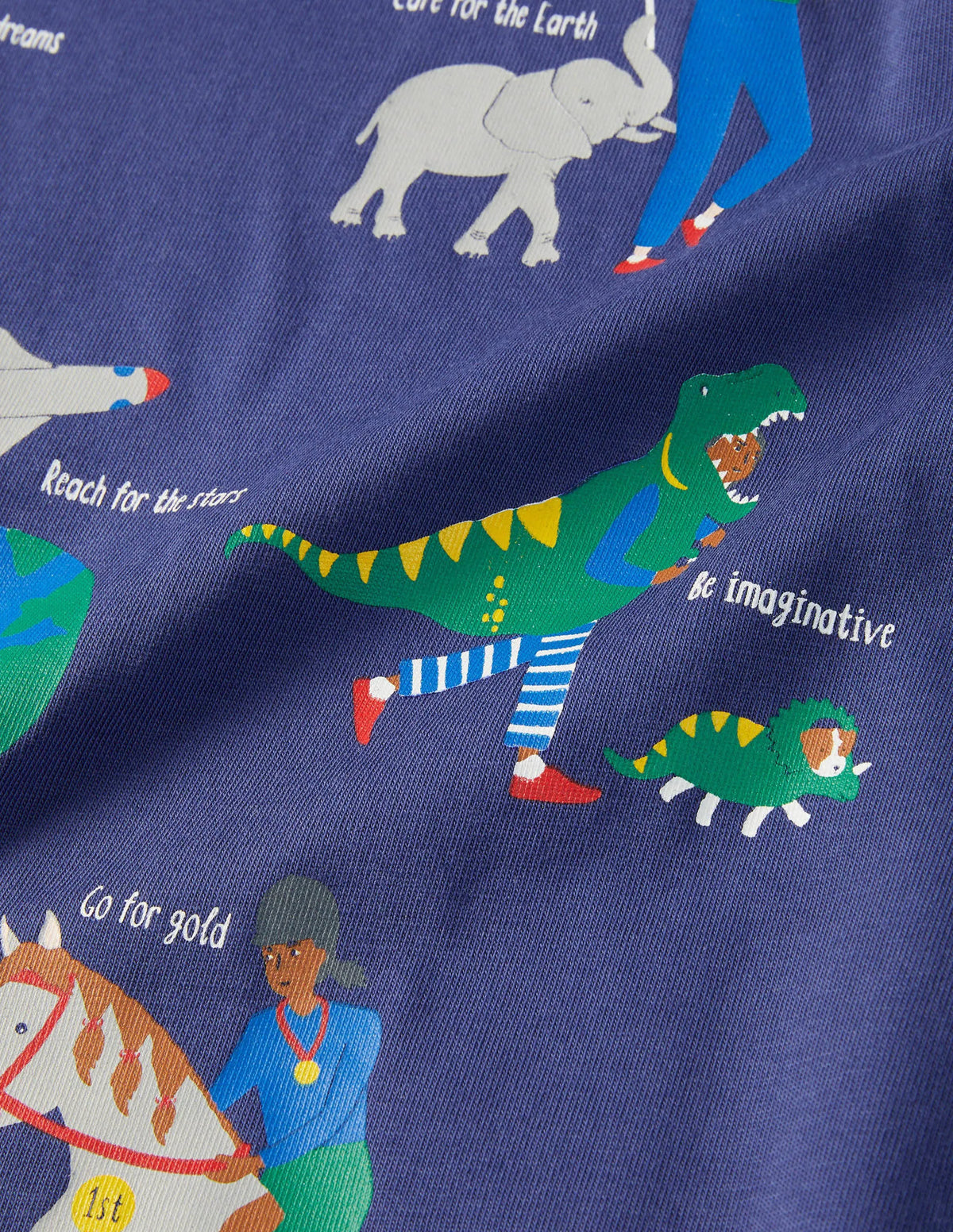 Fun Facts T-shirt-Starboard Blue When I Grow Up