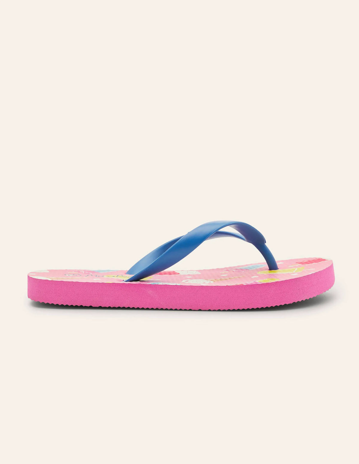 Fun Printed Flip Flops-Multi Ice Creams