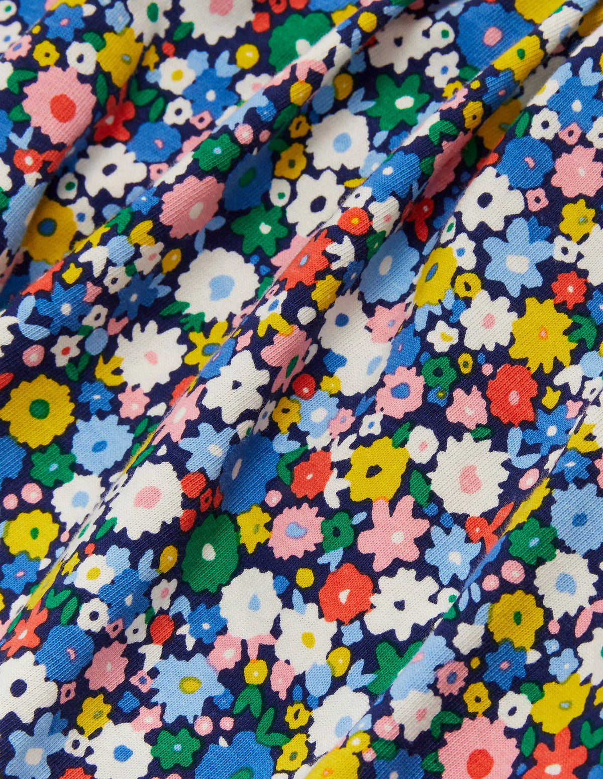 Jersey Skort-Elizabethan Blue Flowerpatch