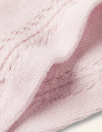 Lace Stitch Tights (Baby)-Provence Dusty Pink