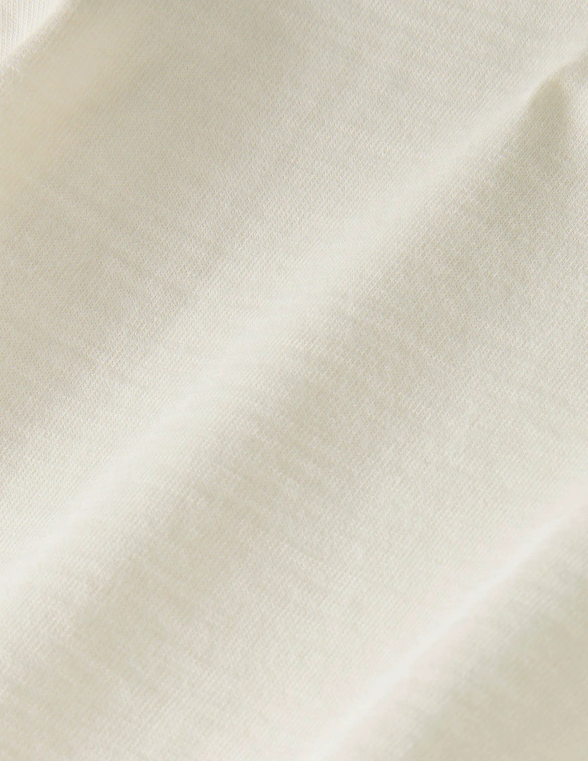 Roll Neck Supersoft T-shirt-Ivory
