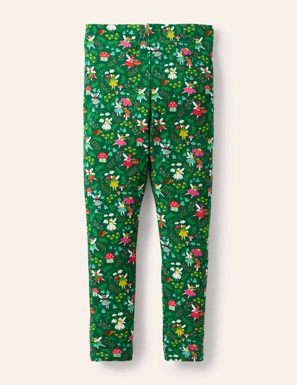 Fun Leggings-Forest Green Fairy Garden