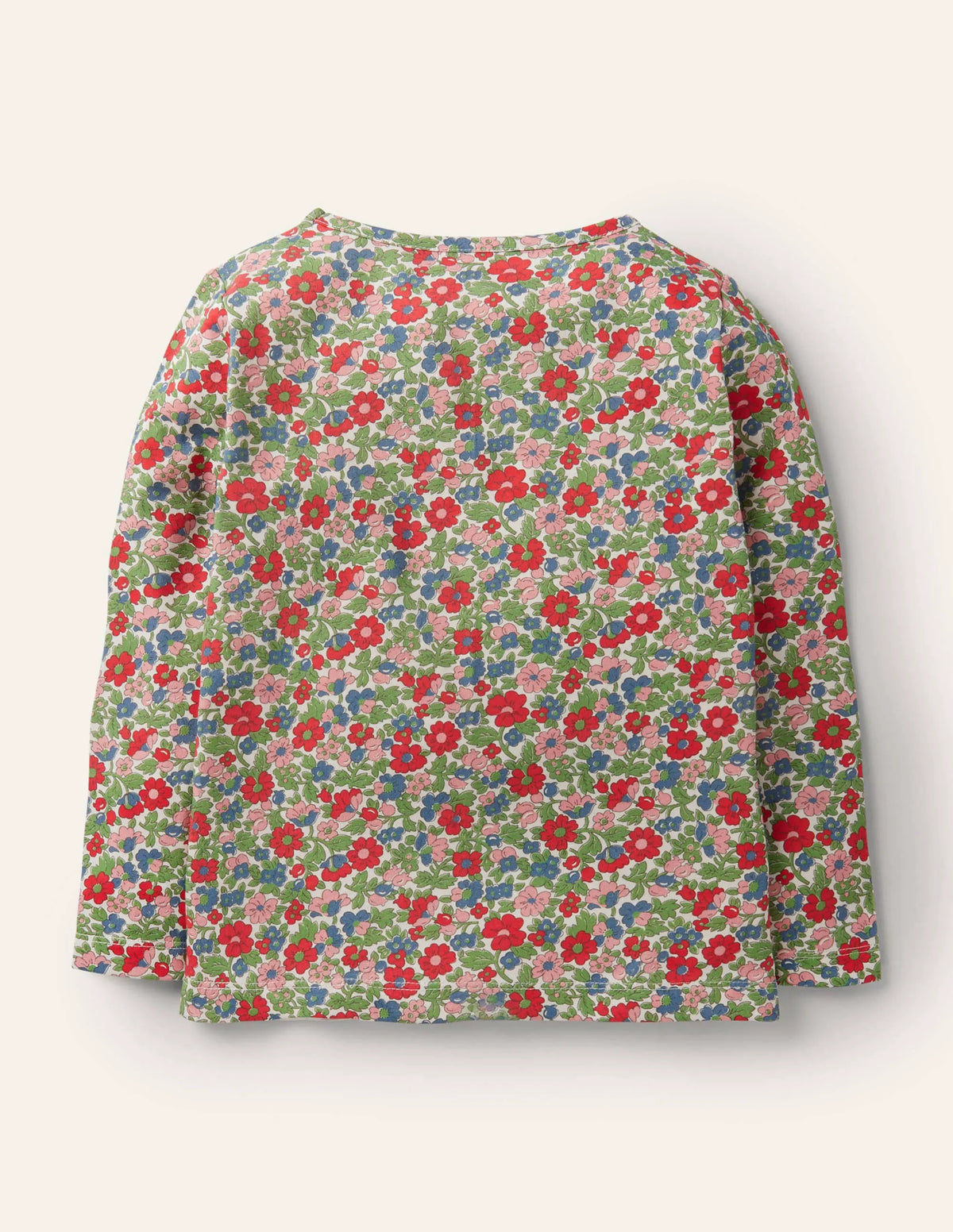 3D Flutter T-shirt-Multi Vintage Bloom Bunnies