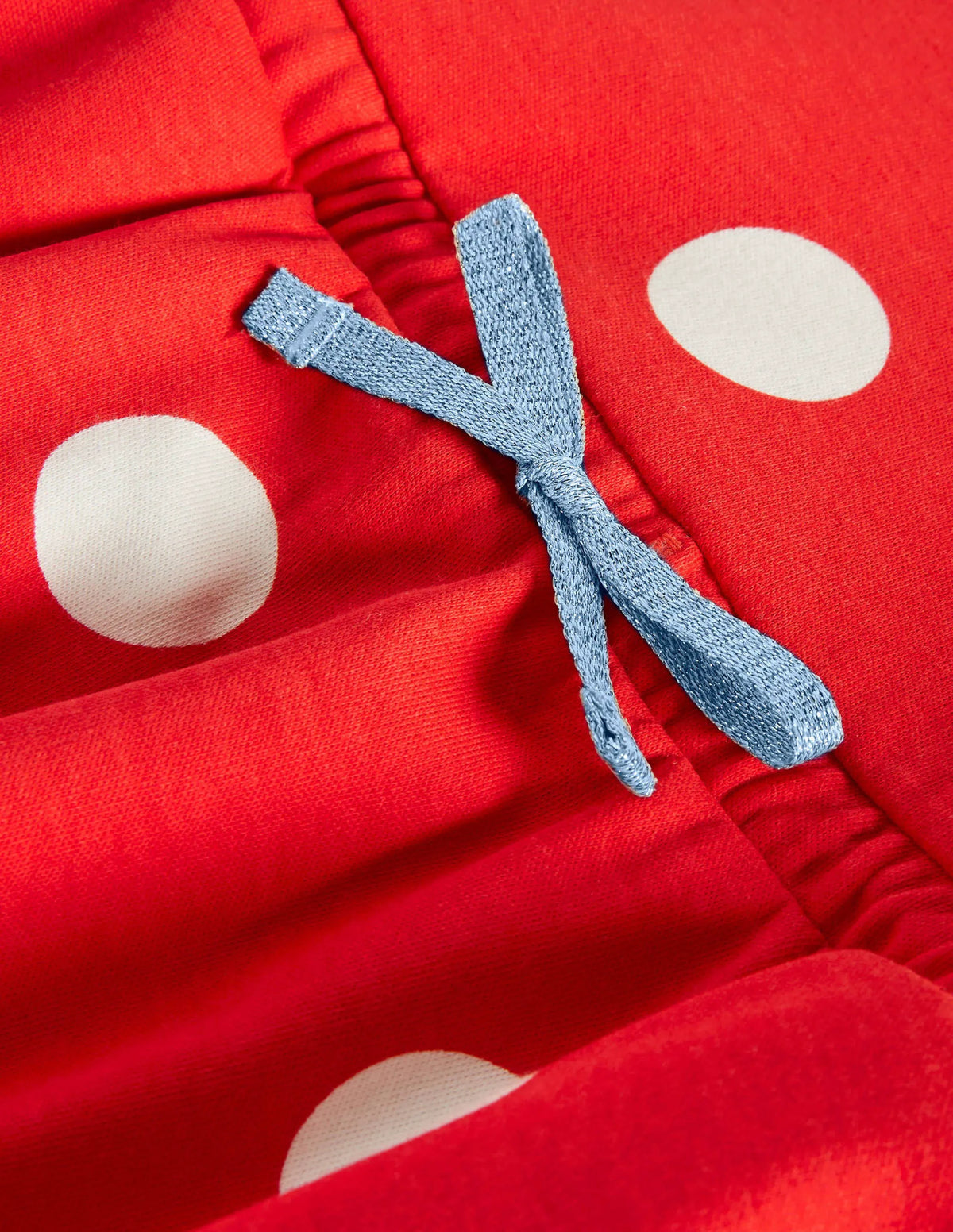 Spotty Skater Dress-Fire Red Spot