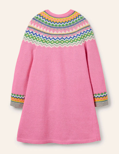 Lucy Dress-Bright Petal Pink