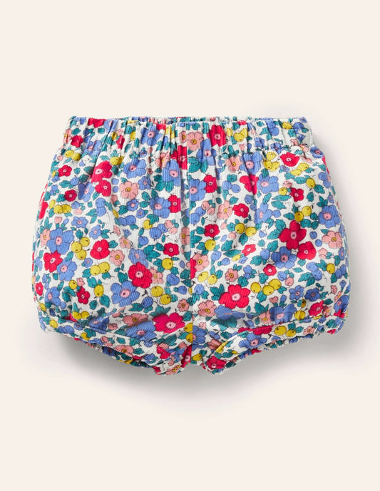 Printed Cord Bloomers-Multi Sky Apple Blossom