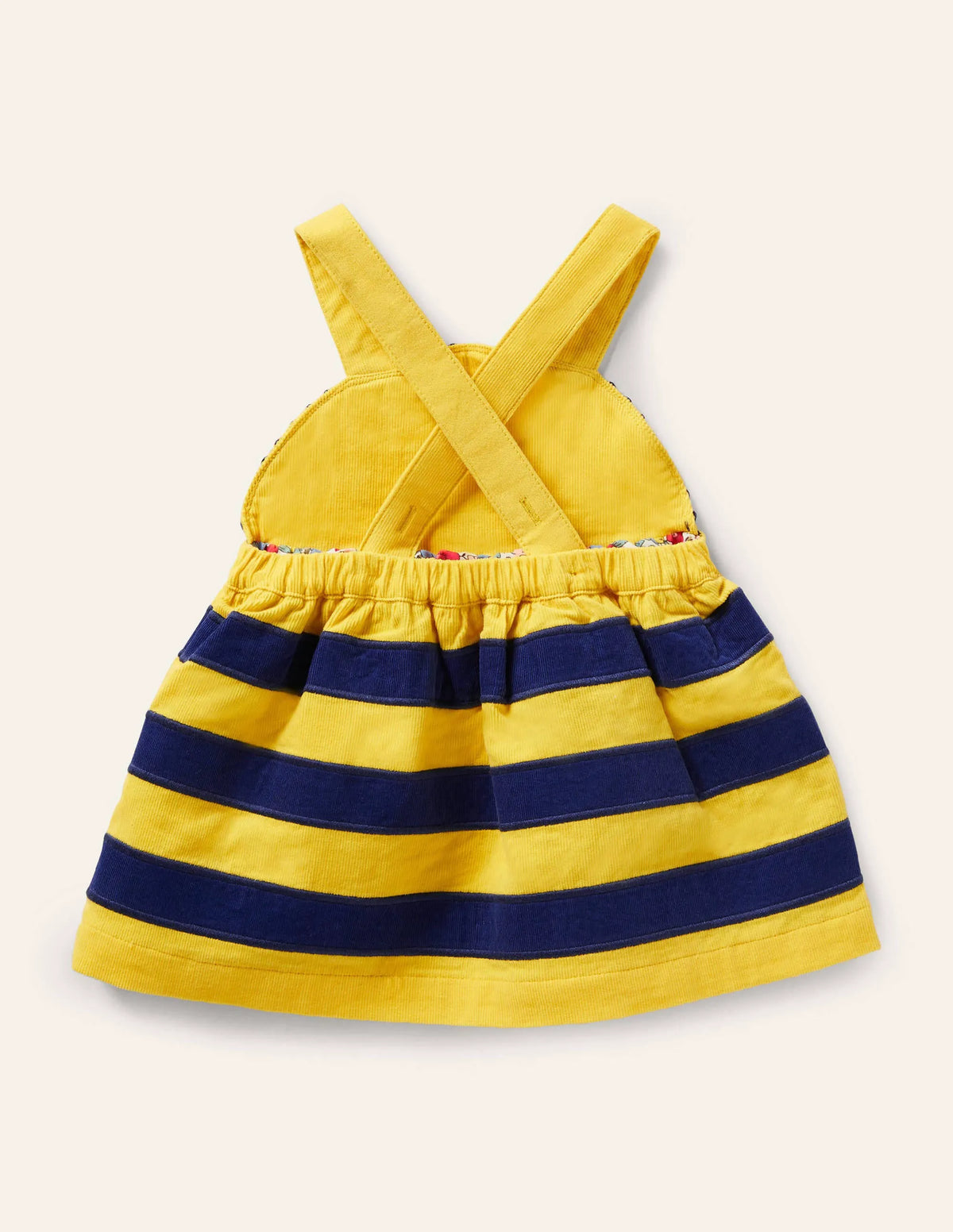 Novelty Cord Pinnie-Sweetcorn Yellow Bee