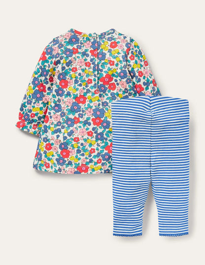 Bunny Appliqué Play Set-Multi Apple Blossom Floral
