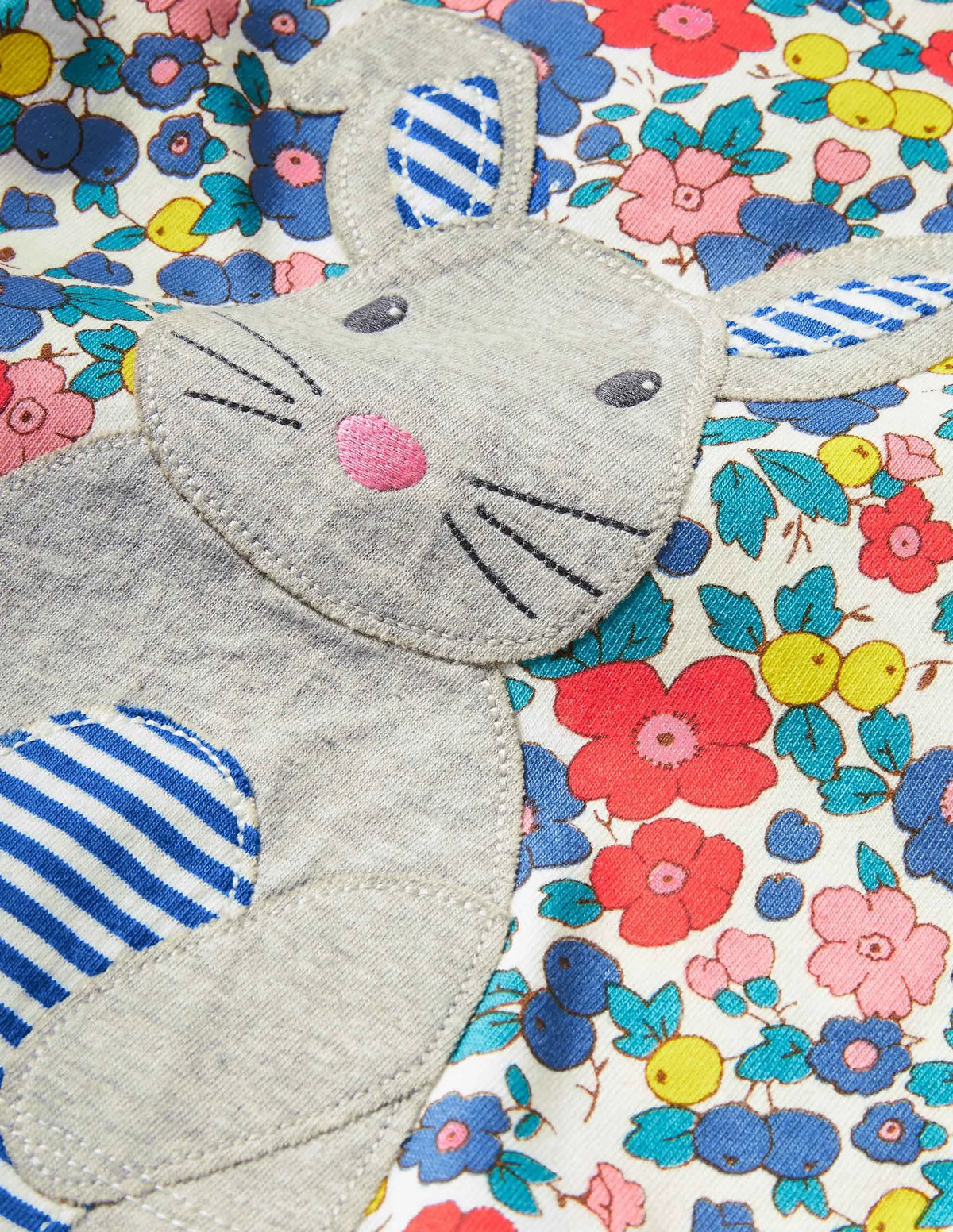 Bunny Appliqué Play Set-Multi Apple Blossom Floral