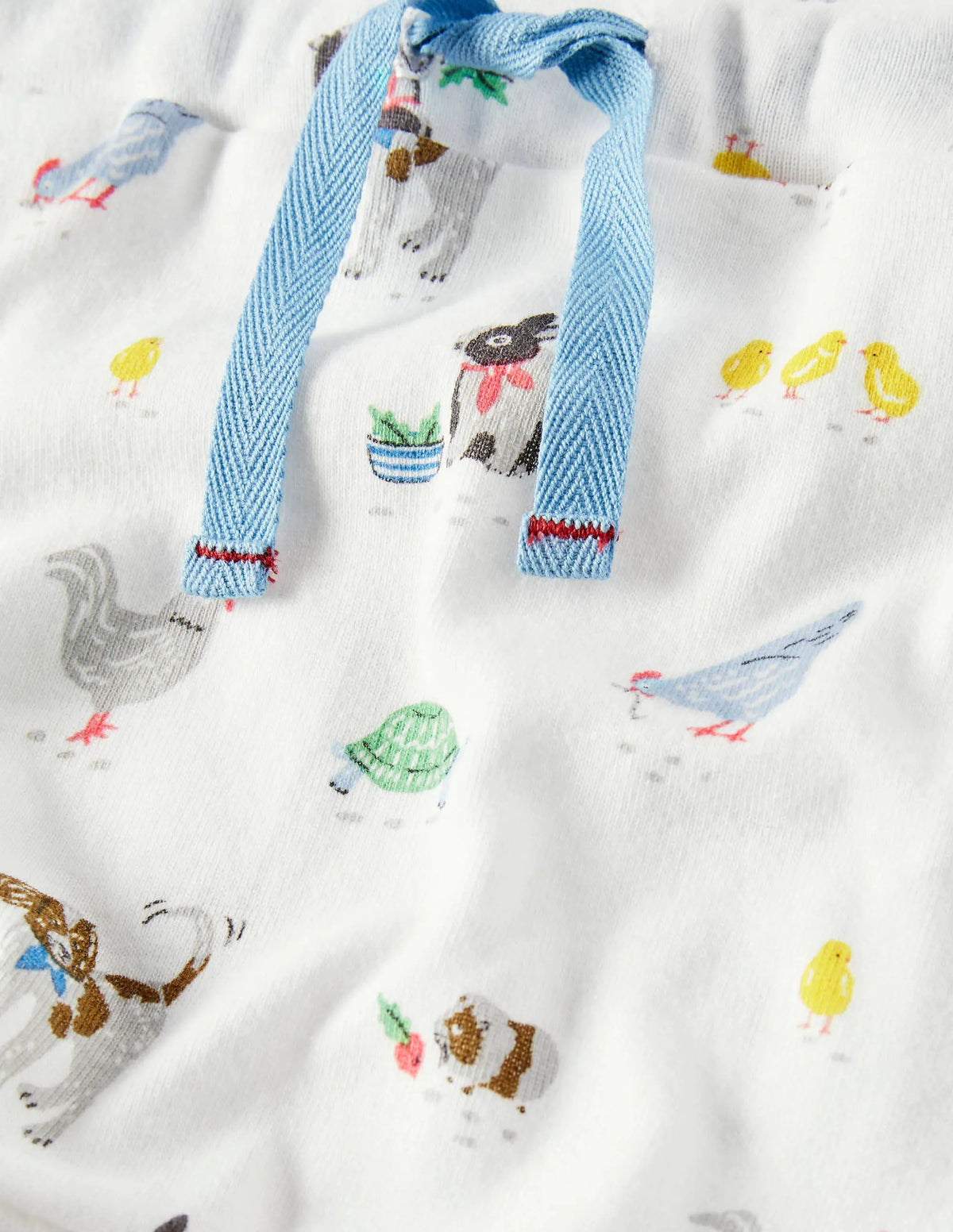 Organic Newborn Leggings-Ivory Pet Friends