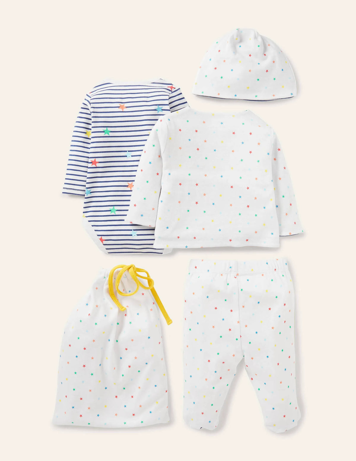 Organic Stars 4 Piece Gift Set-Multi Stars