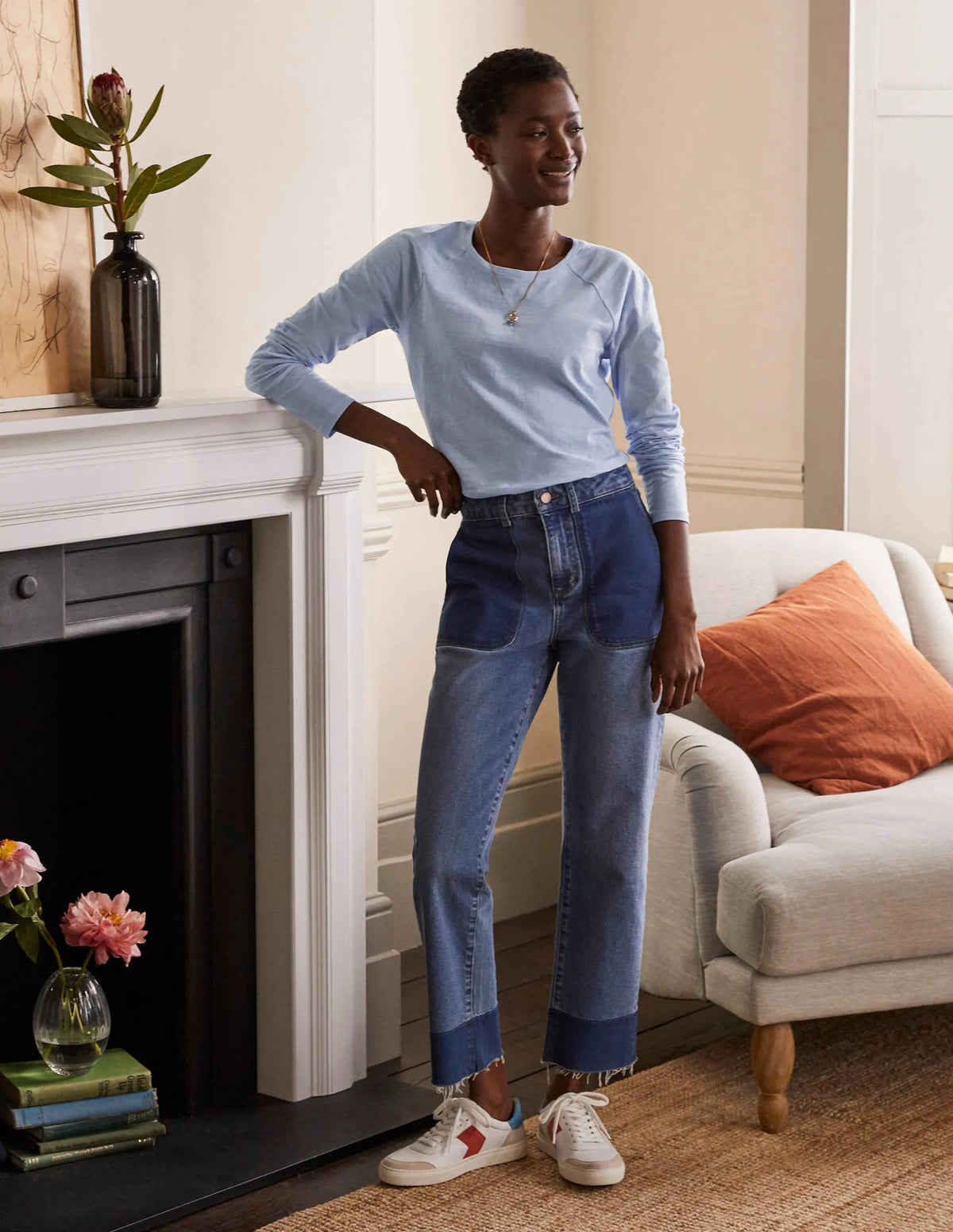 Lorna Baseball Top-Ice Cube