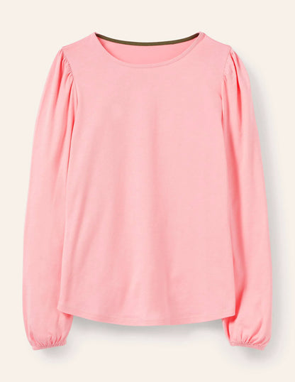 Supersoft Long Sleeve Top-Formica Pink