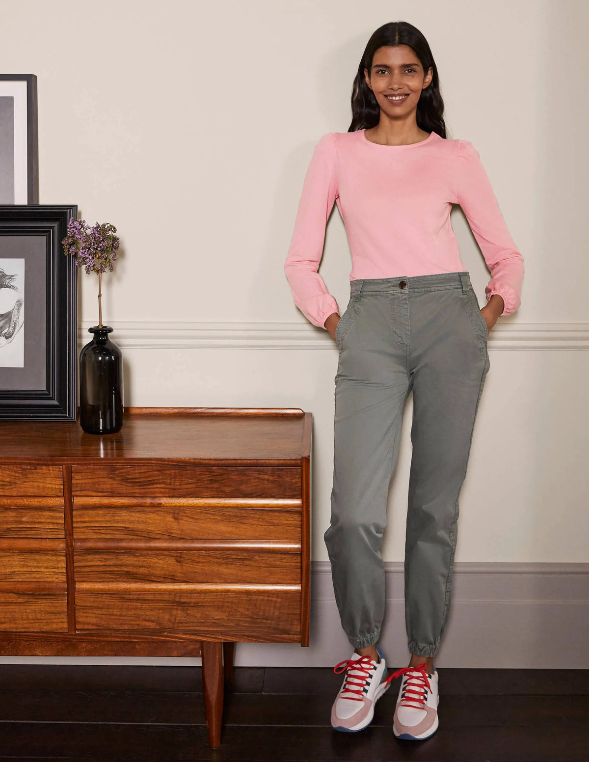 Supersoft Long Sleeve Top-Formica Pink