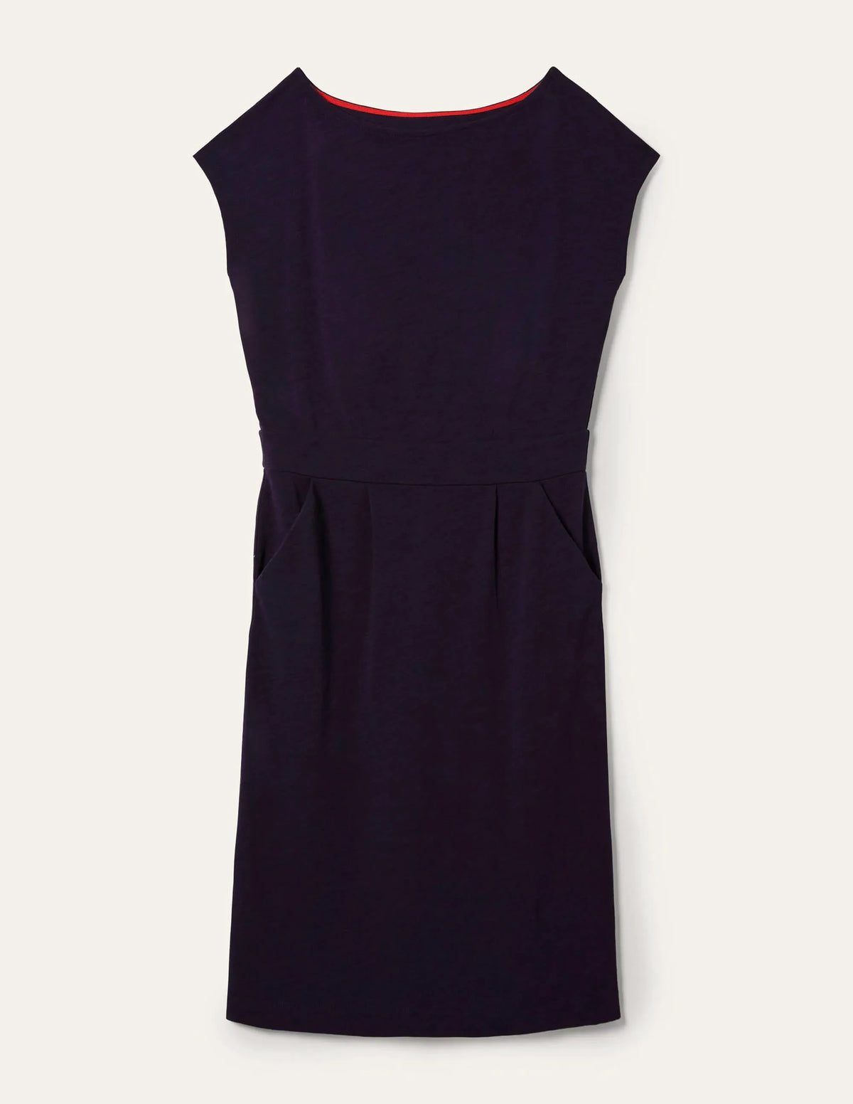 Florrie Jersey Dress-Navy