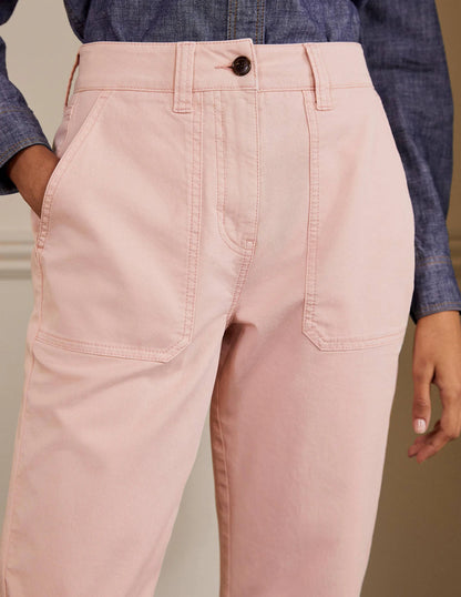 Relaxed Chino Pants-Milkshake
