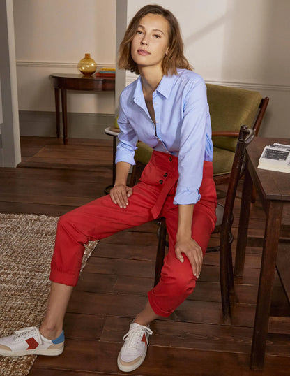 The Cotton Shirt-Blue Oxford