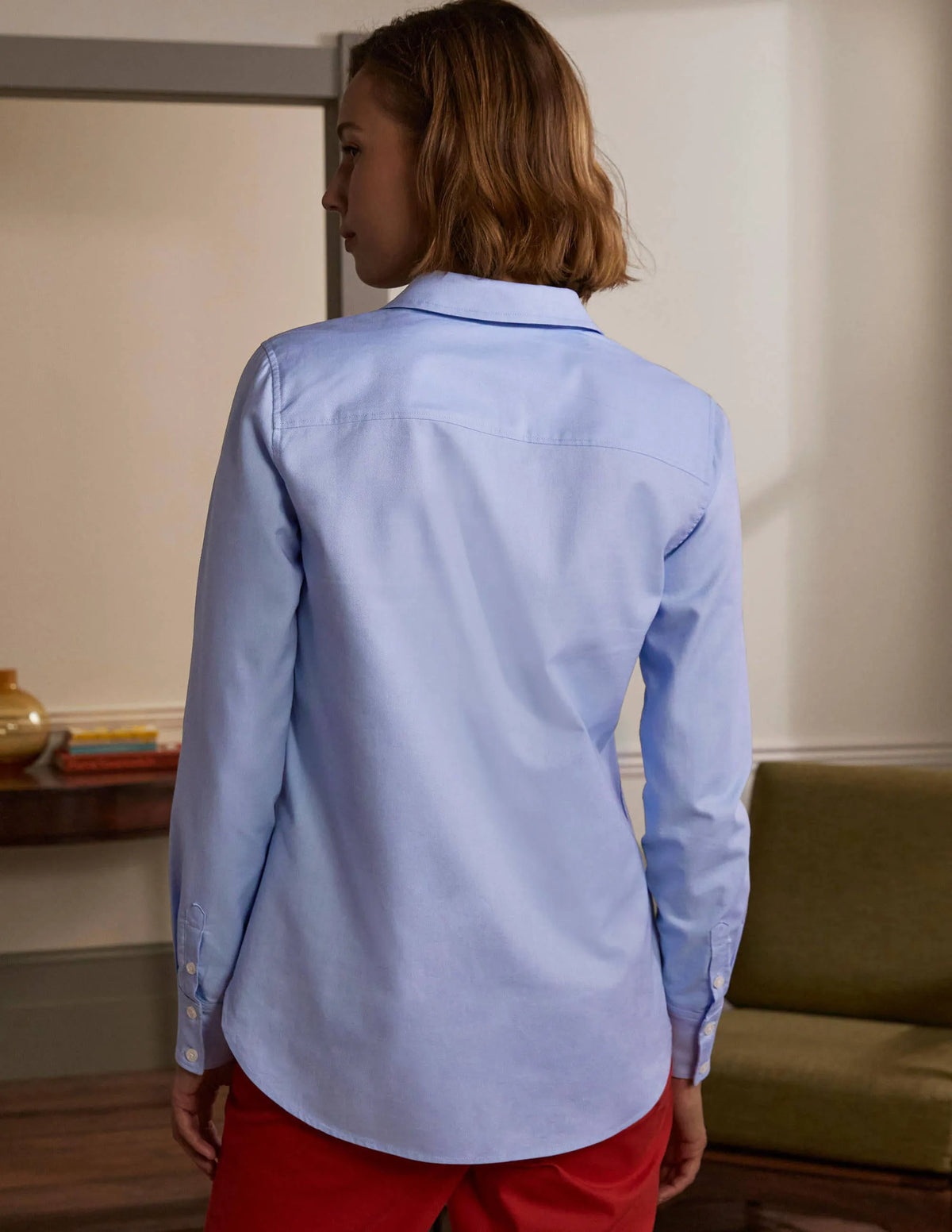 The Cotton Shirt-Blue Oxford
