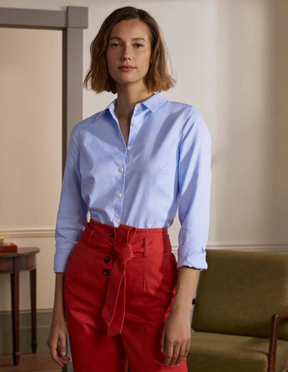 The Cotton Shirt-Blue Oxford