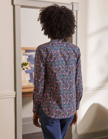 The Cotton Shirt-Galaxy Blue, Enchanting Forest