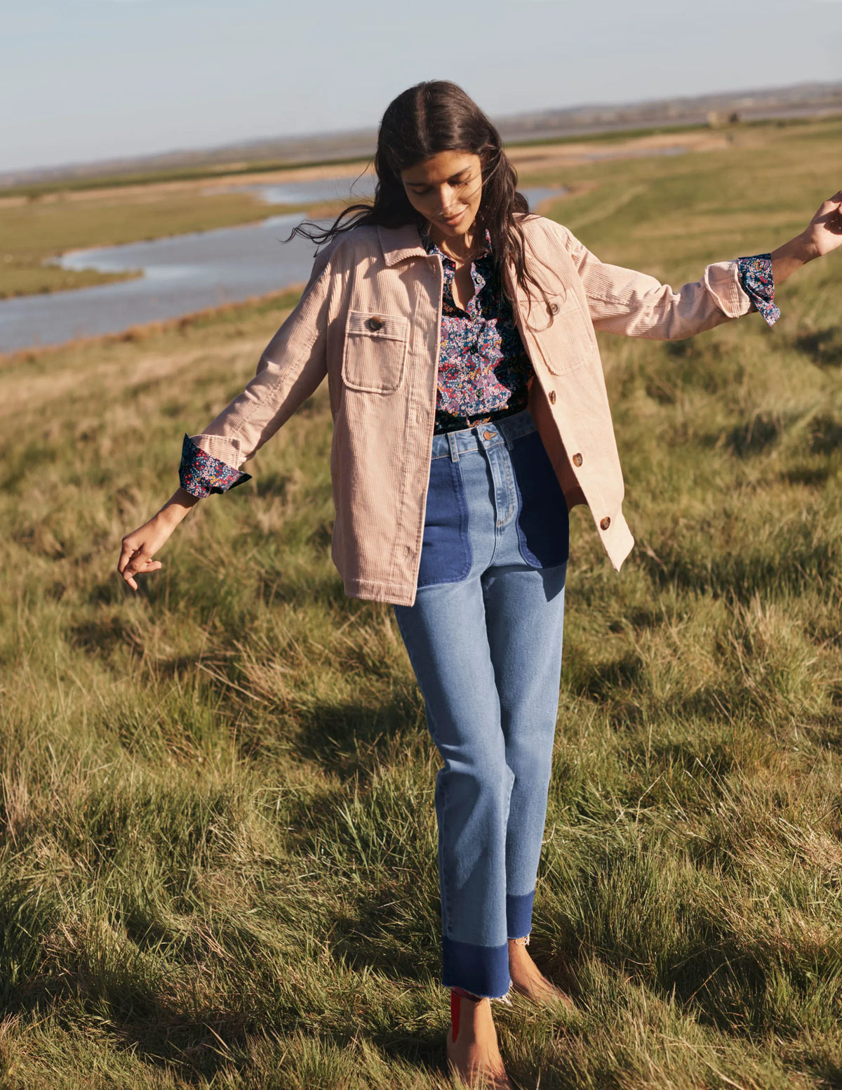 The Cotton Shirt-Galaxy Blue, Enchanting Forest