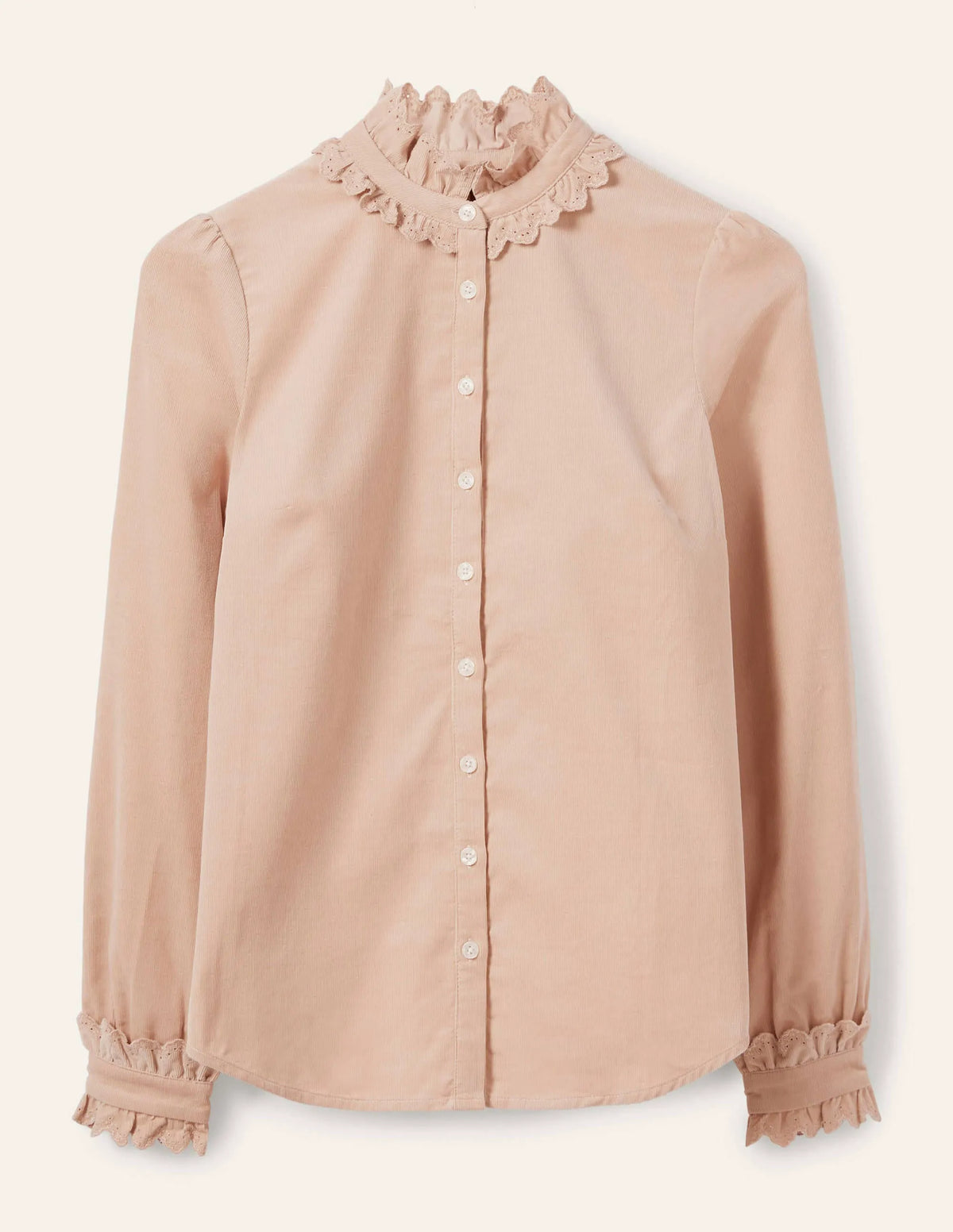 Eliza Broderie Shirt-Popcorn