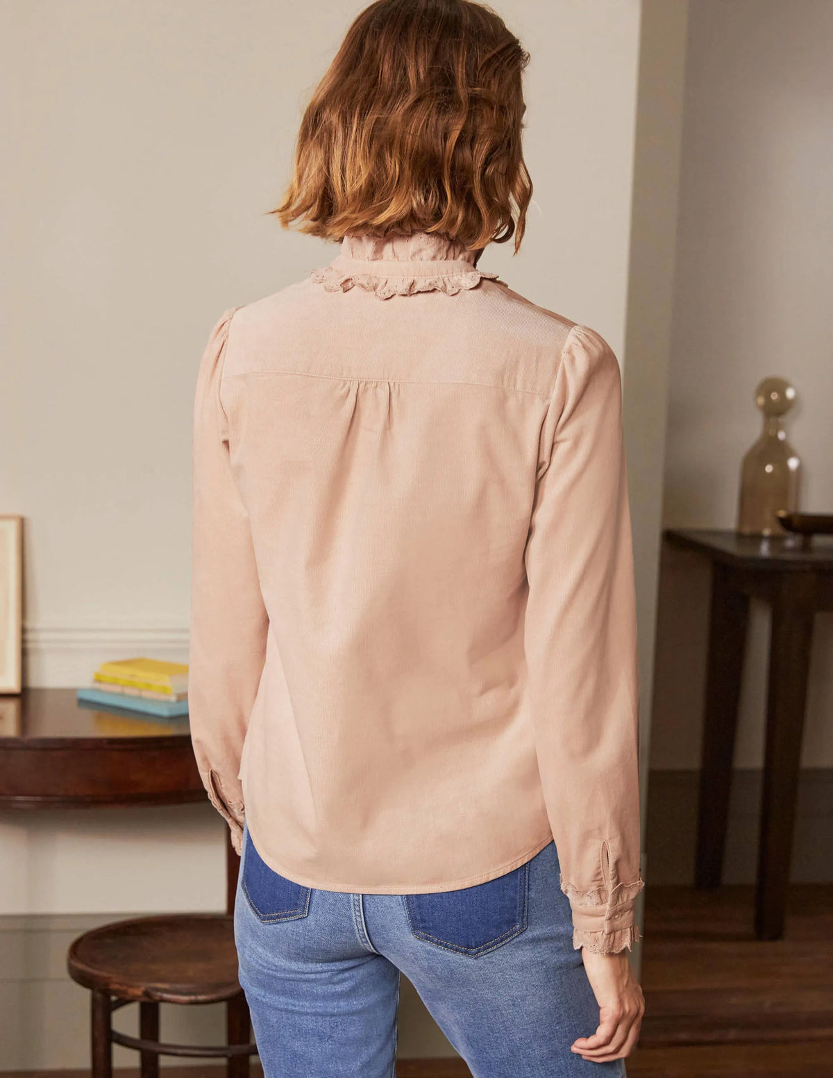 Eliza Broderie Shirt-Popcorn