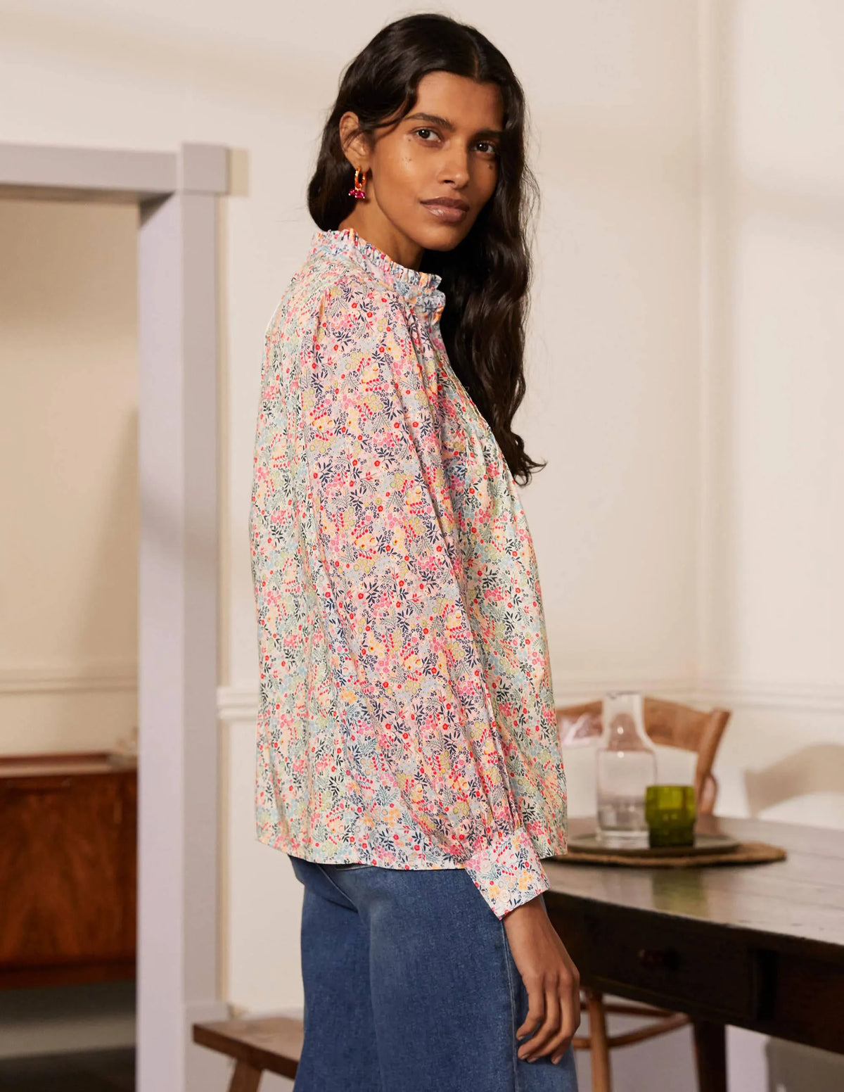 Miranda Blouse-Ivory, Enchanting Forest