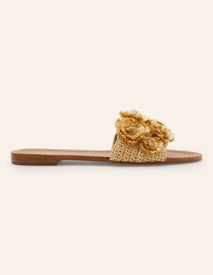 Elspeth Sandals-Metallic Gold
