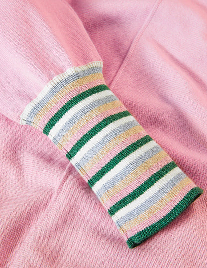 Lytton Sparkle Sweater-Soft Peony